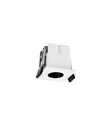 Foco empotrable LED mini Blau1 blanco 3W cuadrado 45x45 - Mantra
