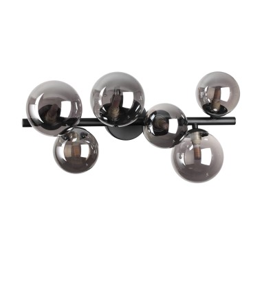 Lámpara de techo Perlage gris - PL6 - Ideal Lux