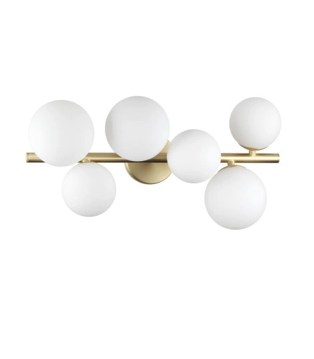 Plafón de techo Perlage blanco - PL6 - Ideal Lux