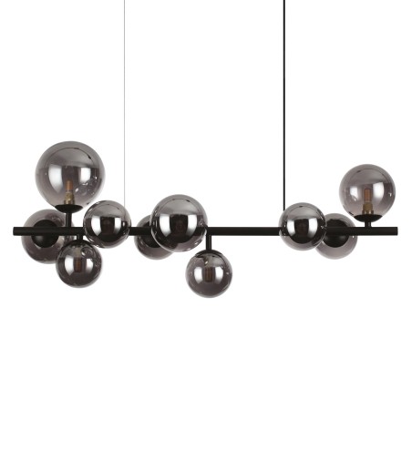 Lámpara de techo lineal Perlage gris - SP10 - Ideal Lux