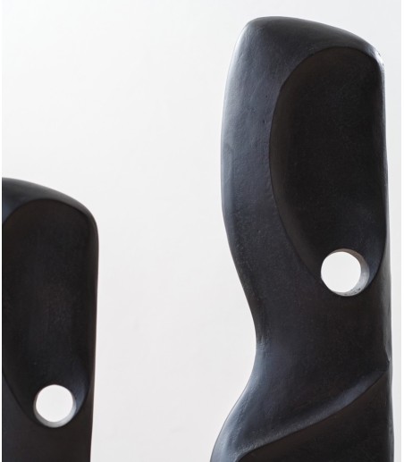 Escultura abstracta metal col. Lea grande  - VP Interiorismo