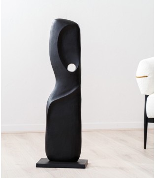 Escultura abstracta metal col. Lea grande  - VP Interiorismo