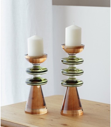 Candelabro col. Eo cristal pequeño - VP Interiorismo