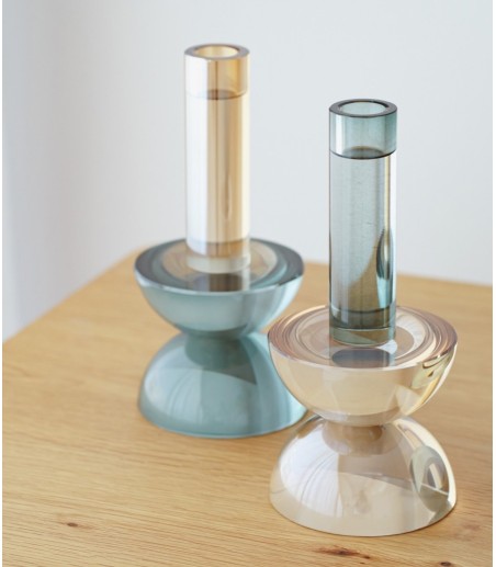 Candelabro de cristal Cleo color N2 - VP Interiorismo