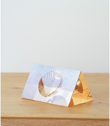 Set 2 piezas cristal triangulares - VP Interiorismo