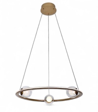 Lámpara colgante techo circular Tirsa LED Ø60 - Schuller