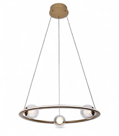 Lámpara colgante techo circular Tirsa LED Ø60 - Schuller