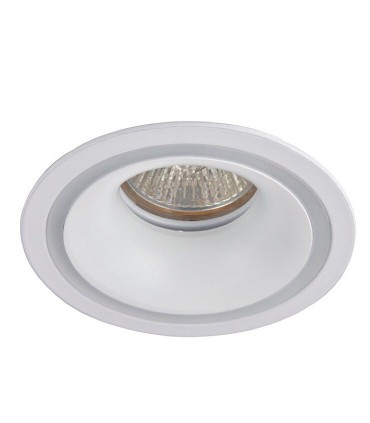 Aro foco empotrable ONEO redondo blanco GU10