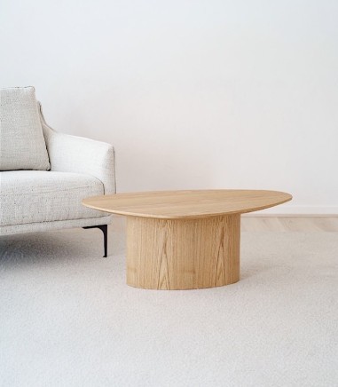 Mesa centro NAT. fresno natural - VP Interiorismo