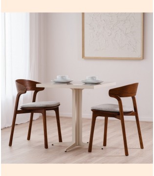 Mesa comedor-café cuadrada cerámico S1 - VP Interiorismo 2