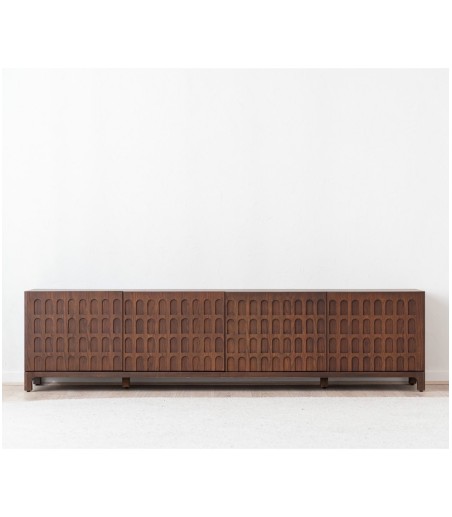 Mueble TV Dara roble oscuro - VP Interiorismo