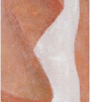 Cuadro abstracto sombras en ocre N1 - VP Interiorismo 2
