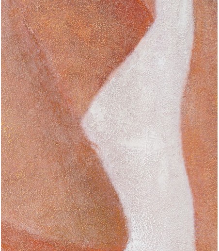Cuadro abstracto sombras en ocre N1 - VP Interiorismo