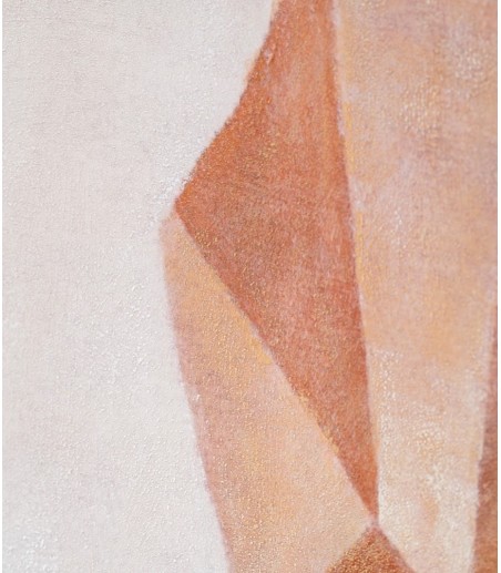 Cuadro abstracto sombras en ocre N2 - VP Interiorismo