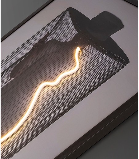 Cuadro Diva con luz led 80x120cm  - Schuller