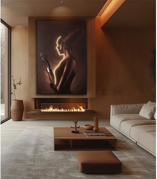 Cuadro Silueta con luz led 120x180cm  - Schuller 2