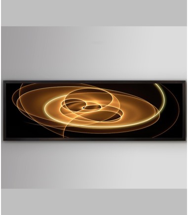 Cuadro con luz LED Trazados 50x150cm - Schuller