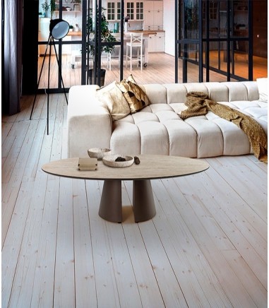 Mesa Samara travertino marrón - Schuller