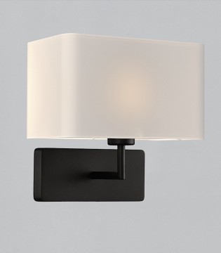 Aplique de pared Romeo negro E27 - ACB 2