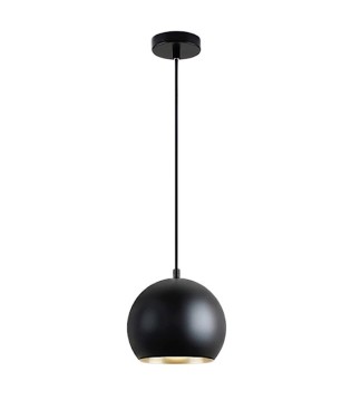 Lámpara de techo colgante Olena 1L oro negro - I3