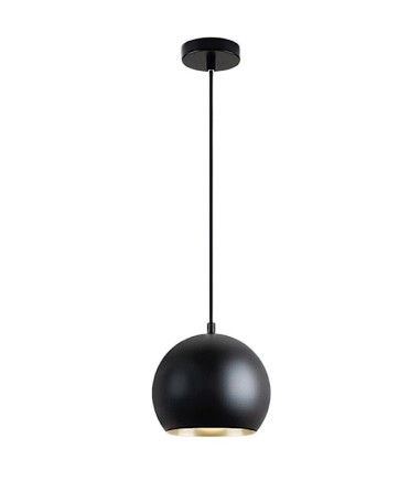 Lámpara de techo colgante Olena 1L oro negro - I3