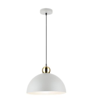 Lámpara de techo colgante Polo 1L gris latón - I3