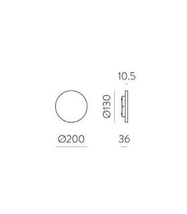 Aplique de pared LED Combo - ACB