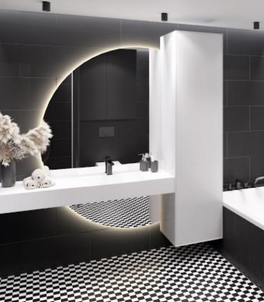 Espejo de baño con luz Bari 70x140cm - ACB