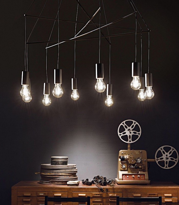 Lámpara POP SP10  IDEAL LUX Negro