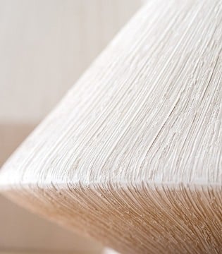 Centro de mesa decorativo Einés blanco textura - VP Interiorismo 2