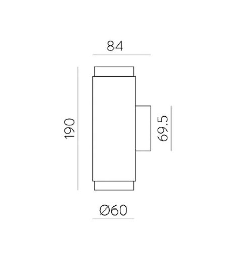Aplique de pared LED Lux - ACB