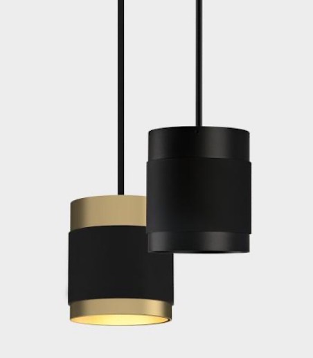 Lámpara de techo colgante LED 3000k Lux Ø100mm - ACB