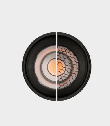 Lámpara de techo colgante LED 3000k Lux Ø100mm - ACB