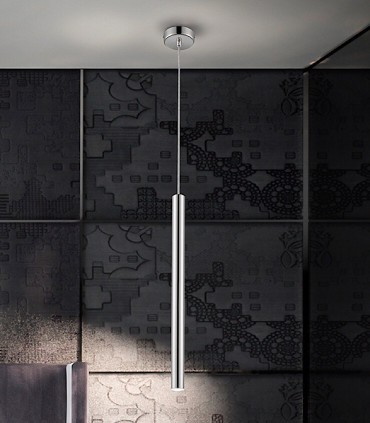 Lámpara VARAS cromo 1l LED - Schuller 373084