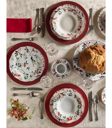 Vajilla de navidad POEMA HOLLYBERRY...