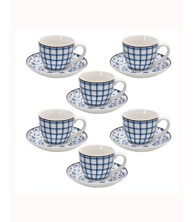 Tazas café azul cottage de Tognana
