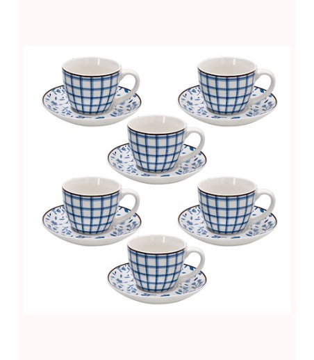 Tazas café azul cottage de Tognana