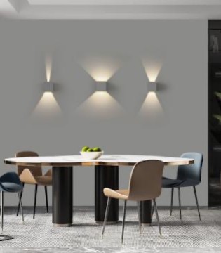 Aplique de pared LED Kendo 100 blanco - ACB 2