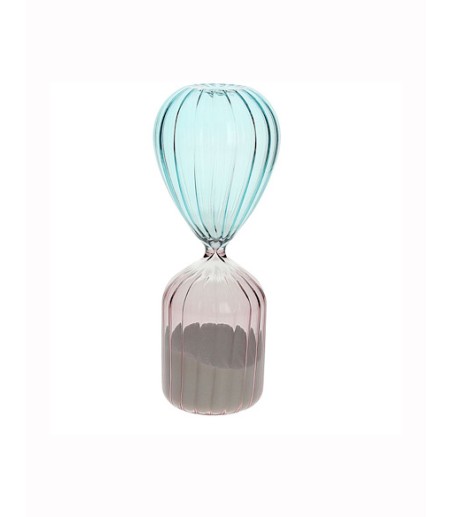 Reloj de arena azul y rosa 24 cm - Tognana