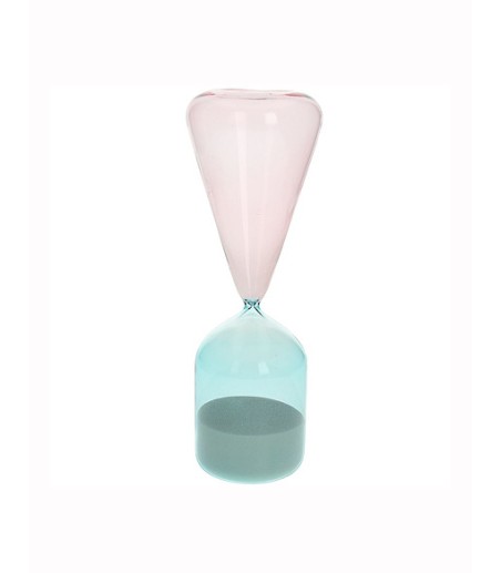 Reloj de arena azul y rosa 26 cm - Tognana