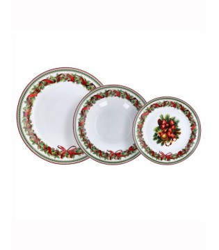 Vajilla completa de porcelana Olimpia NEW CHRISTMAS EVE