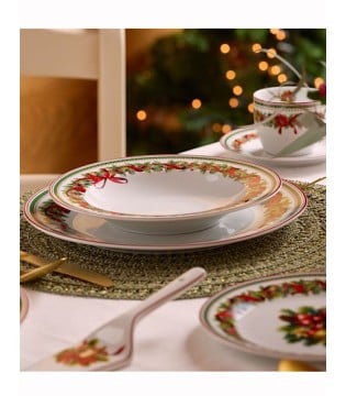Vajilla completa de porcelana Olimpia NEW CHRISTMAS EVE 2