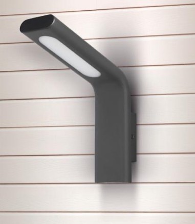 Aplique de pared exterior antracita Zen LED IP65 - ACB