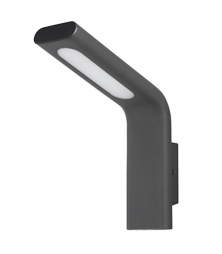 Aplique de pared exterior antracita Zen LED IP65 - ACB