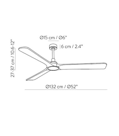 Ventilador de techo Rok - ACB