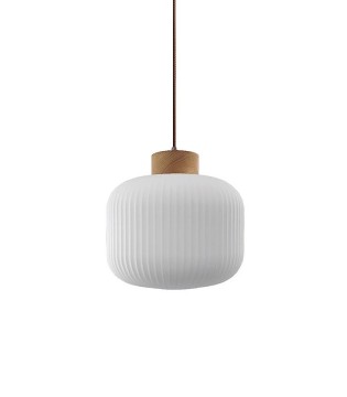 Lámpara de techo colgante 1L MD2514-NAT - Ineslam