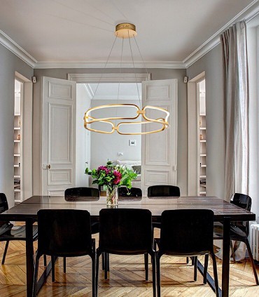 Lampara led COLETTE 60 cm oro - Schuller, 786716