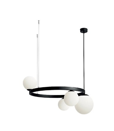 Lámpara de techo colgante MD4005-BK - Ineslam