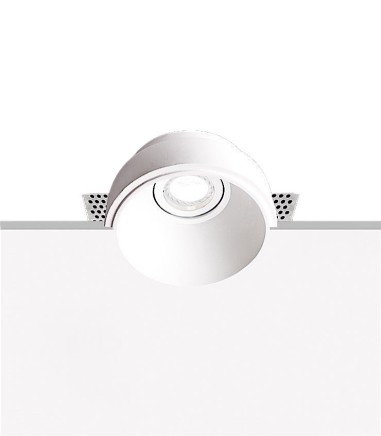 Foco empotrable invisible de escayola Sigma GU10 - Ineslam