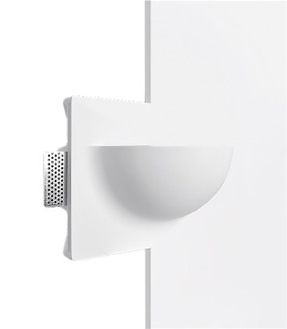 Empotrable pared pladur Ibiza escayola E14 - Ineslam - 280x200 mm